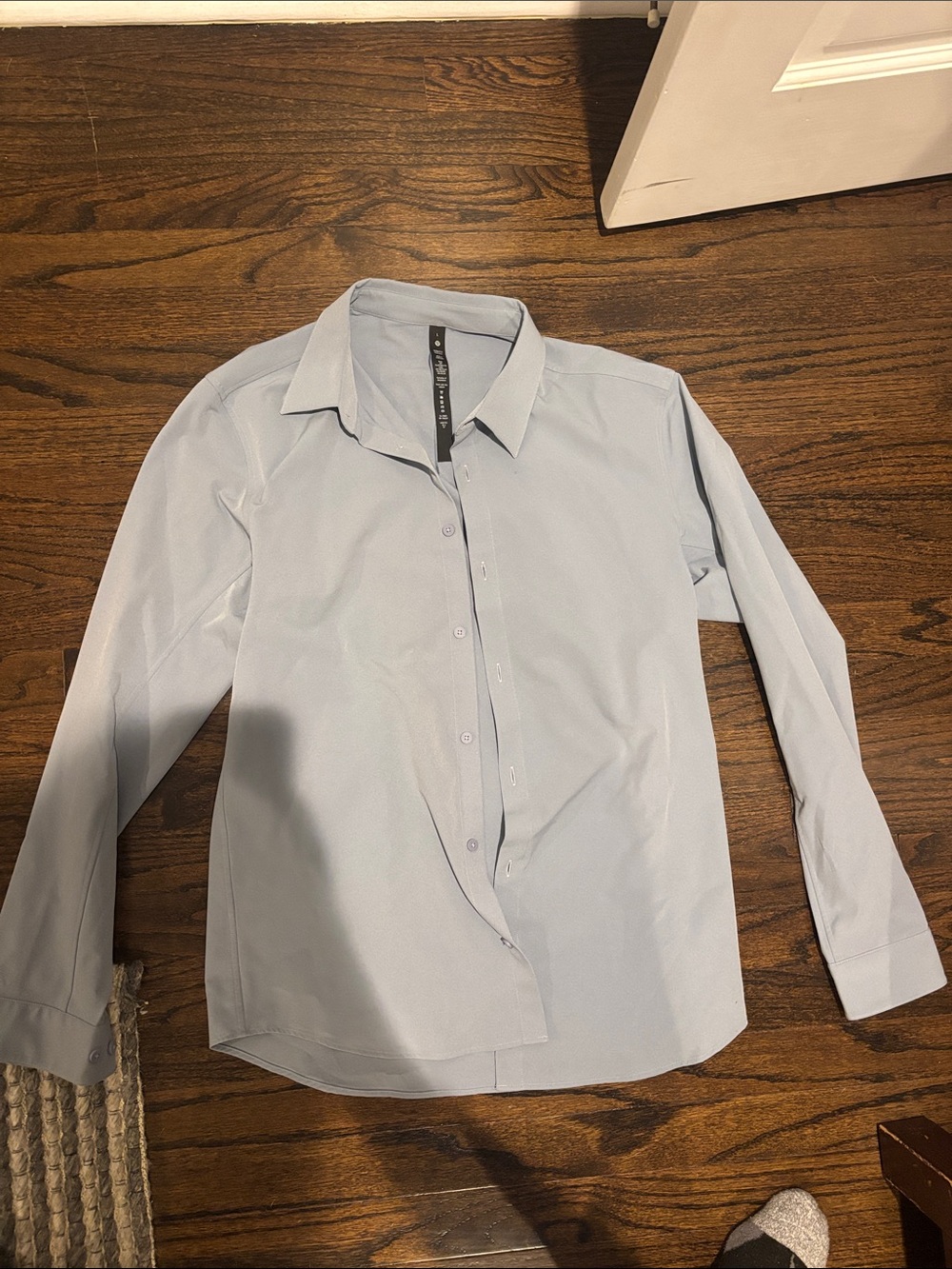 lululemon athletica Light Blue Men's Dress Shirt